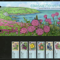 Jersey 2020 Coastal Flowers Post & Go Stamps Flora 6v MNH Presentation Pack # 98