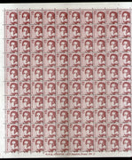 India 2009 10th Def. Builders of Modern Satyajit Ray 1v Full Sheet of 100 Stamps Phila-D176 MNH