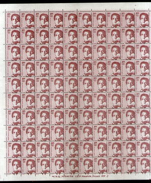 India 2009 10th Def. Builders of Modern Satyajit Ray 1v Full Sheet of 100 Stamps Phila-D176 MNH