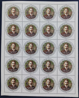Timbre rond de 500 pence, Inde 2018, 150e anniversaire de la naissance du Mahatma Gandhi, forme étrange, Phila-3503, feuille complète, neuf sans charnière, n° 51