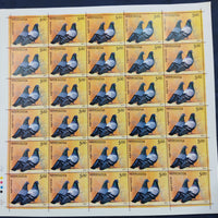 India 2010 Pigeon Birds Phila 2614 Full Sheet MNH # 55