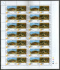 India 2000 Turtle Phila 1744 Se-tenant Full Sheet of 28 Stamps MNH # 79