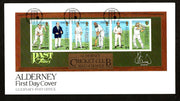 Alderney 1997 Alderney Cricket Club Sport Player Umpire Sc 105a M/s on FDC # 543
