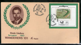 South Africa 1989 Cricket Legends - Denis Thomson Lindsay Special Cover RARE # 608