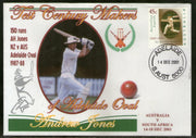 Australia 2001 Cricket Test Century Makers of Adelaide Oval – Andrew Jones Special Cover # 677
