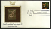USA 1998 Painting by Rembrandt Peale Art Gold Replicas Cover Sc 3236d # 200 - Phil India Stamps