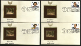 USA 1996 Music Musician Johnny Mercer Harold Arlen Hoagy Carmichael Derothy Field Gold Replica Cover # 208