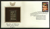 USA 2006 Pronghorn Fastest Land Animal Wonders of America Gold Replicas Cover # 264 - Phil India Stamps