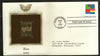 USA 2002 Greetings Special Massage Love Heart Gold Replicas Cover Sc 3657 # 286 - Phil India Stamps