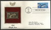 USA 1986 Fish Bluefin Tuna Marine Life Animal Gold Replica Cover Sc 2208 # 061 - Phil India Stamps