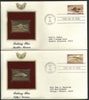 USA 1991 Fishing Flies Insect Fauna Gold Replicas Cover Set of 5 Sc 2545-49 # 097 - Phil India Stamps