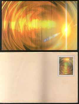 India 2002 500p New Year Season Greeting Card Postal Stationery MINT # GR245