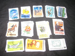 Grenada 1975-79 78 Diff Used Stamps in 12 diff Complete Sets on Bird Space Ships - Phil India Stamps