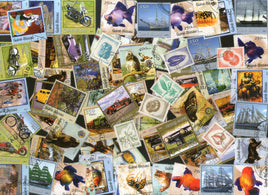 Guinea Bissau 97 diff. Used Stamps on Wildlife Animal Railway Dog Birds Painting Flower