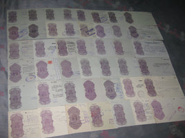 India Fiscal 44 Diff Hundi upto Rs 10 Including Diff Types WMKS & States Issues