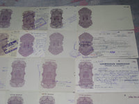 India Fiscal 44 Diff Hundi upto Rs 10 Including Diff Types WMKS & States Issues