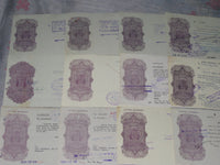 India Fiscal 46 Diff Hundi upto Rs 10 Including Diff Types WMKS & States Issues