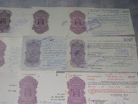 India Fiscal 46 Diff Hundi upto Rs 10 Including Diff Types WMKS & States Issues
