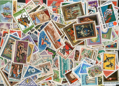 Hungary 142 Diff. Used Stamps on Painting Animals Sports Olympics Birds Fish Flora Fauna Wildlife - Phil India Stamps