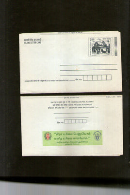 India 2004 2.50Rs Rath Inland Letter Card With Human Rights Advertisement ILC MINT # 808FL