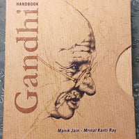 Gandhi Hand Book by Manik Jain & Mrinal Kanti Ray 500 Multicoloured pages