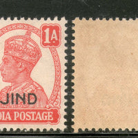 India Jind State KG VI 1An Postage Stamp SG 140 / Sc 168 MNH - Phil India Stamps