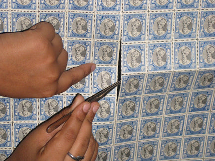 India Jaipur State 1An King Man Singh Postage SG 60 / Sc 37A Full Sheet of 120 Stamps Cat £2160 MNH - Phil India Stamps