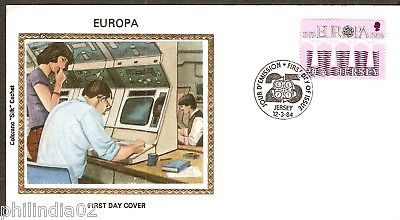 Jersey 1984 EUROPA Telecommunication Colorano Silk Cver