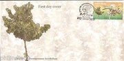 India 2009 Medicinal Plant & Flower- Pterospermum Acerifolium, Tree FDC
