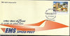 India 2012 25 Years of EMS Speed Post LUCKNOW Cancelled Special Cover # 7329