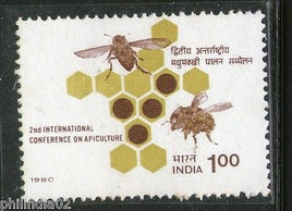 India 1980 International Apiculture Conference Phila-812 / Sc 858 MNH