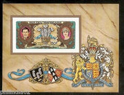 Central African 1981 Diana Sc C251 Imperf Deluxe Sheet