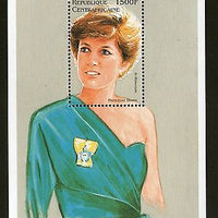 Central African Rep. 1998 Princess Diana Commemoration Sc 1209 M/s MNH # 12704