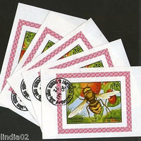 Sharjah - UAE Honey Bee Insect Fauna Flora M/s Cancelled x 5 # 3066