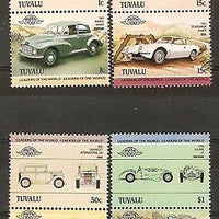 Tuvalu 1985 Motor Cars Automobiles Transport 8v MNH # 3307