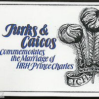 Turks & Caicos Island 1981 Lady Diana Prince Charls Royal Wedding $ 5.60 Booklet # 6081