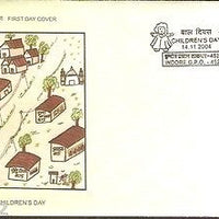 India 2004 Childens Day Painting Phila-2090 FDC
