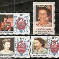 Tuvalu - Funafuti 1986 Queen Elizabeth II Birth Day MNH # 2621