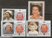Tuvalu - Niutao 1986 Queen Elizabeth II Birth Day 4v MNH # 3338