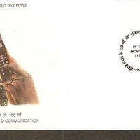 India 1995 Radio Communication Phila-1451 FDC