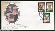 India 2001 Personality Series Social Political Development Ranga Phila-1815a FDC