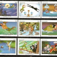 Grenada 1987 Walt Disney Animation Film Peter Pen MNH # 2719