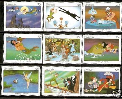 Grenada 1987 Walt Disney Animation Film Peter Pen MNH # 2719