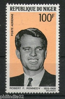Niger 1969 Robert F. Kennedy Apostle of Non-Violence Sc C95 MNH # 1554