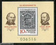 Hungary 1979 Sir Rowland Hill Stamp on Stamp M/s MNH # 3361