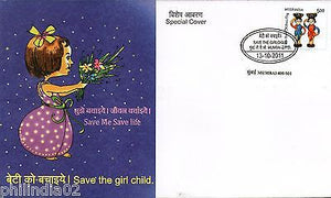 India 2011 Save The Girl Child Special Cover