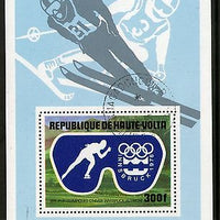 Burkina Faso 1976 Winter Olympic Games Innsbruck Skiing M/s Canc. Upper Volta