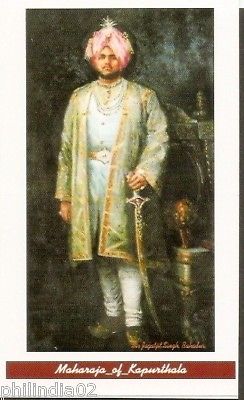 India Princely State KAPURTHALA Ruler Real Photo Post Card # 12