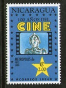 Nicaragua 1994 Cinema Cent. German Film - Metropolis by Fritz Lang Sc 2051e MNH
