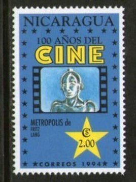 Nicaragua 1994 Cinema Cent. German Film - Metropolis by Fritz Lang Sc 2051e MNH